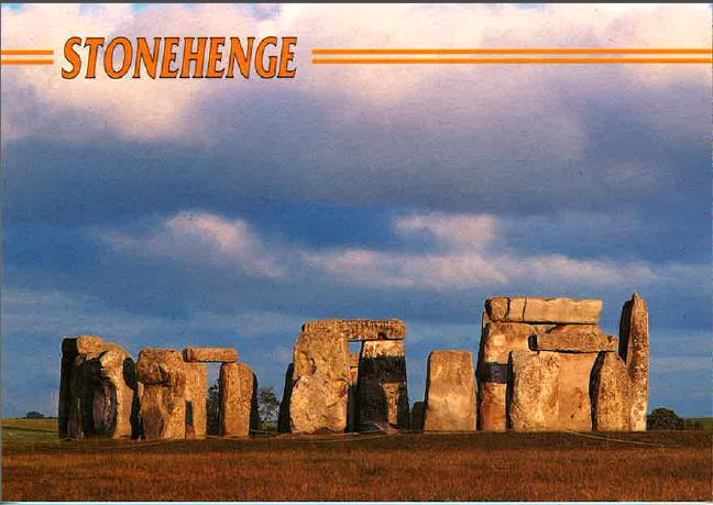 stonehenge capri postcard