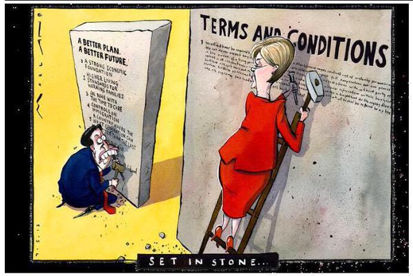 Set in stone cartoon The Times