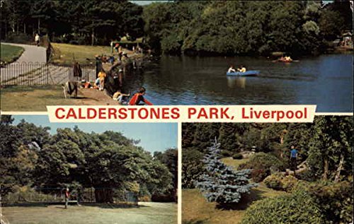 Calderstones Park postcard